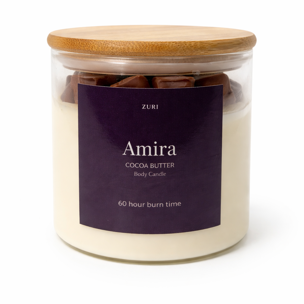 Amira - Cocoa Butter Body Candle (Medium)