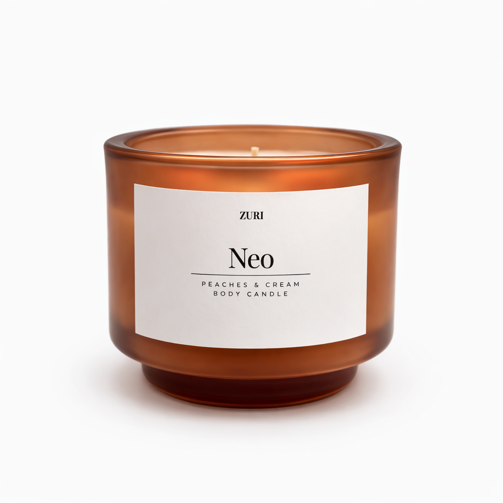 Neo - Peaches & Cream Body Candle (Luxe Small)