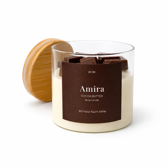 Amira - Cocoa Butter Body Candle (Medium)