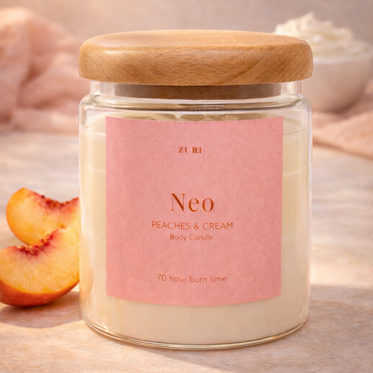 Neo - Peaches & Cream Body Candle (Large)