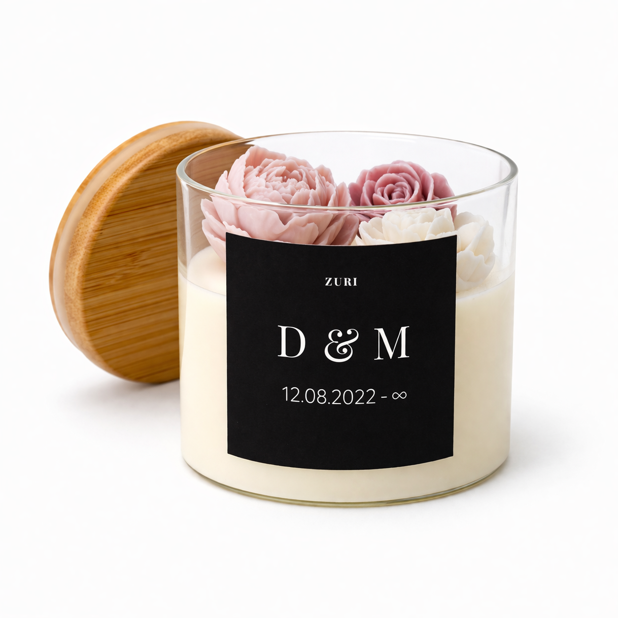 Personalised Body Candle - Classic Medium
