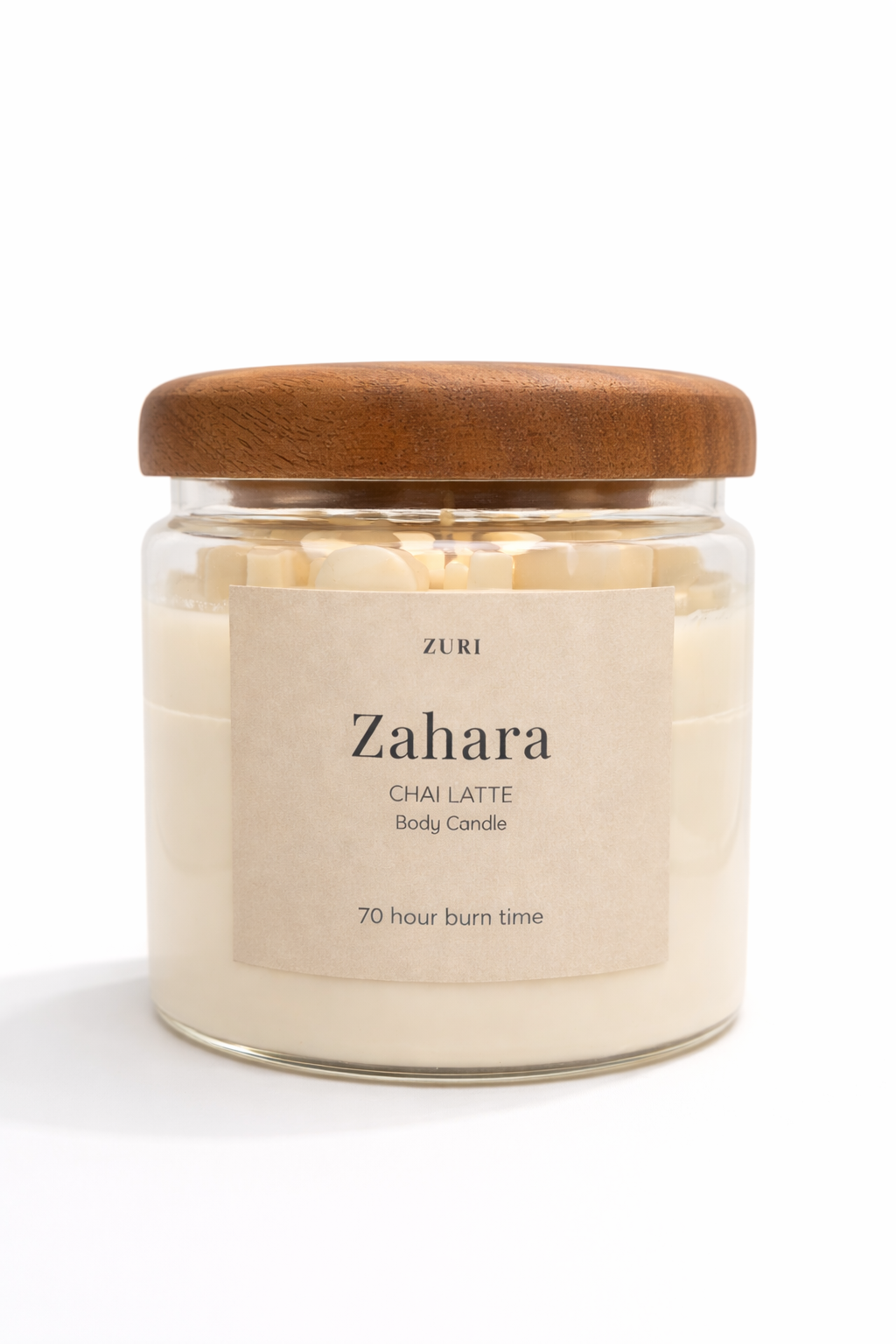 Zahara - Chai Latte Body Candle (Large)