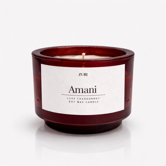 Amani - Luxe Chardonnay Soy Wax Candle