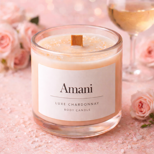 Amani - Luxe Chardonnay Body Candle