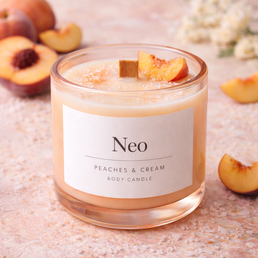 Neo - Peaches & Cream Body Candle