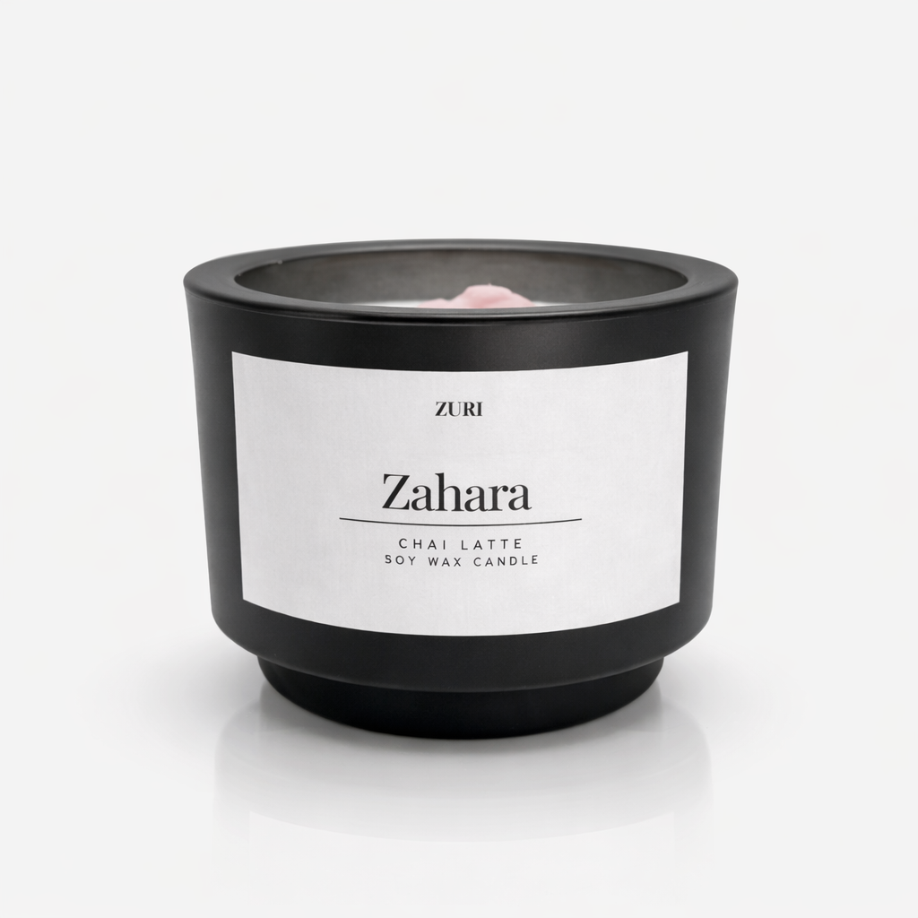 Zahara - Chai Latte Soy Wax Candle