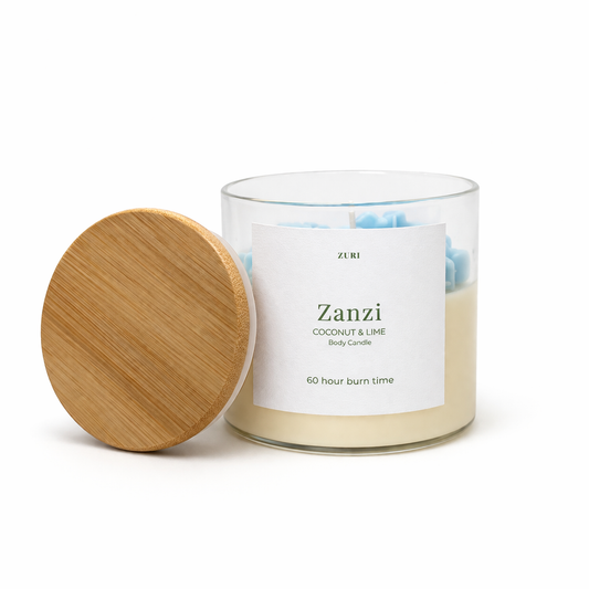 Zanzi - Coconut & Lime Body Candle (Medium)