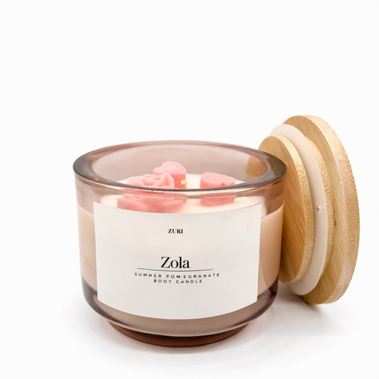 Zola - Summer Pomegranate Body Candle (Premium Small)